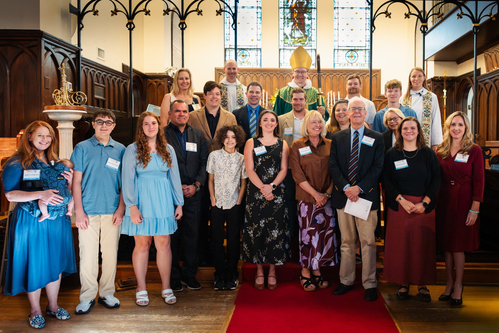 Bishop Stevenson visits St. James' Leesburg