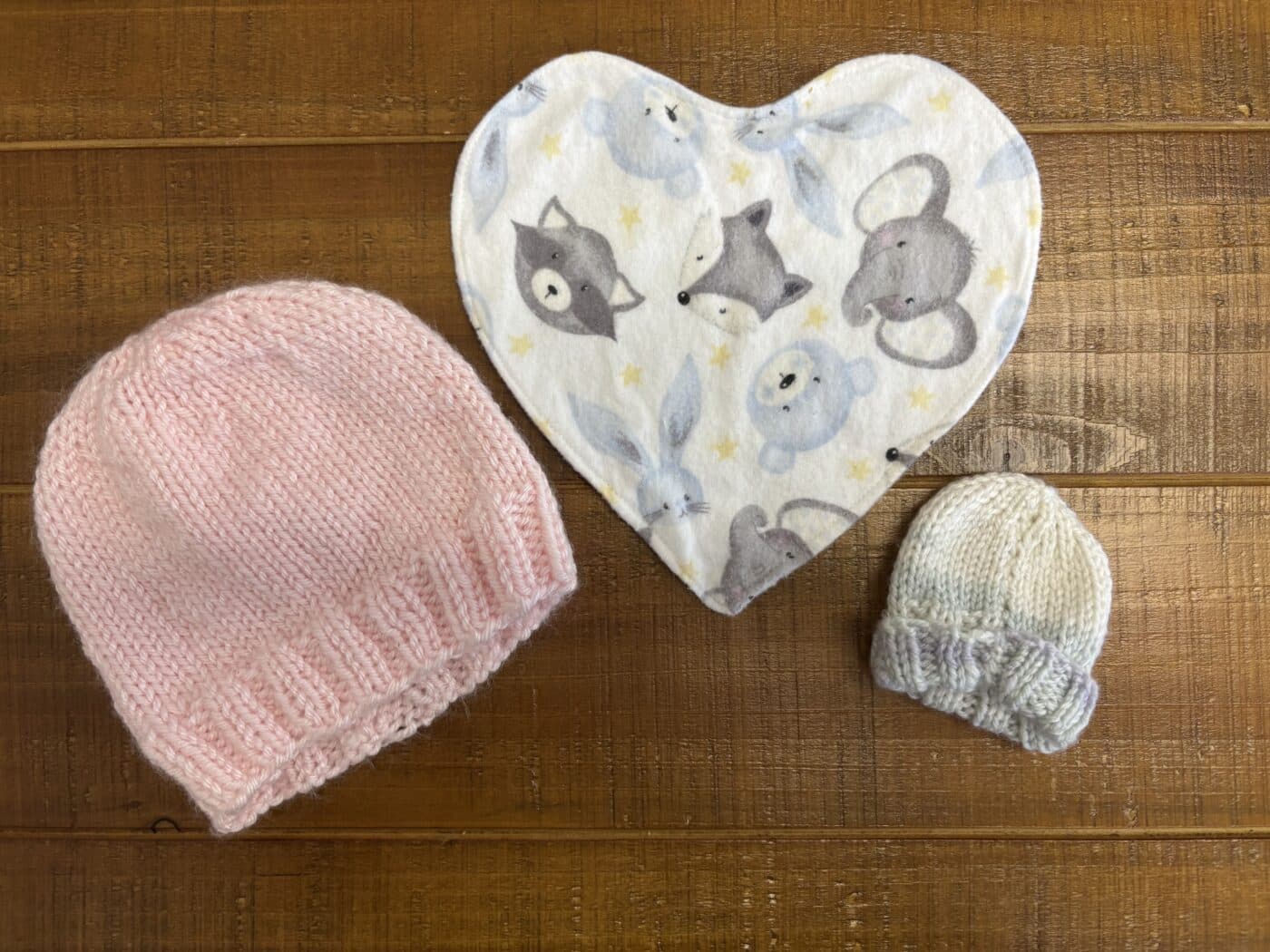 Handmade baby supplies for the VCU Health NICU