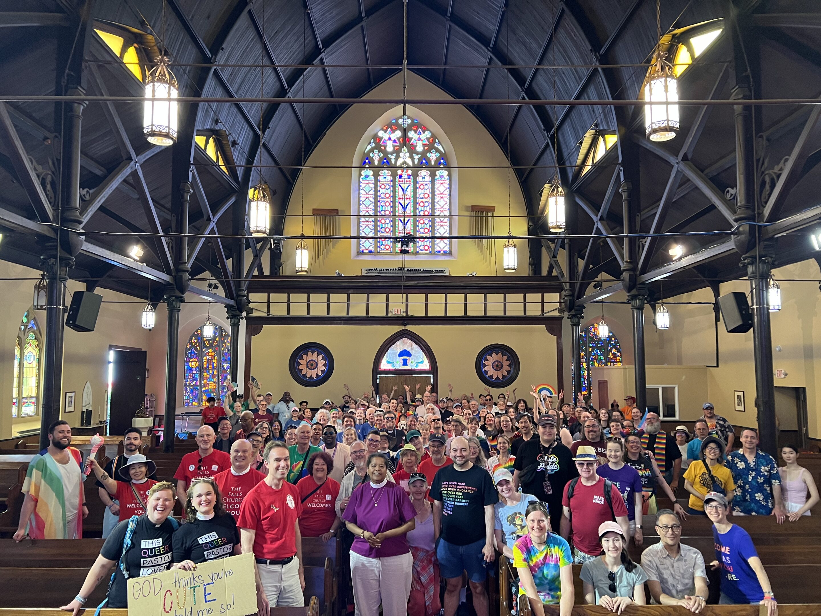 St Luke's pre parade horiz