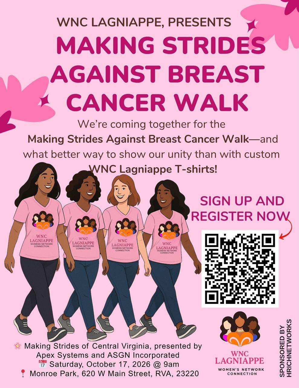 WNC Lagniappe Making Strides Against Breast Cancer Walk