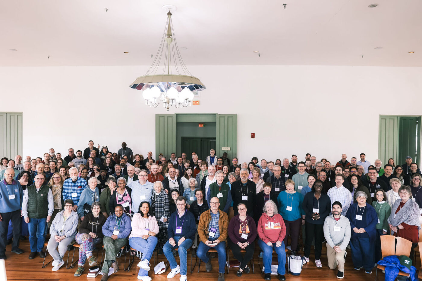 Clergy gathered for a group photo at the 2026 Spring Clergy Retreat