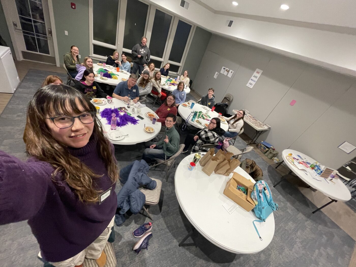 Jordan, a James Madison University graduate connected with Canterbury Episcopal Campus Ministry.