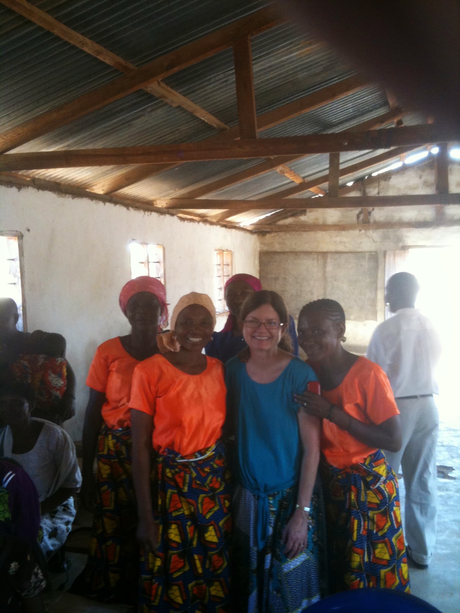 The Rev’d Dr. Nancy D. Searby with women in Wilunze, Tanzania, in 2014