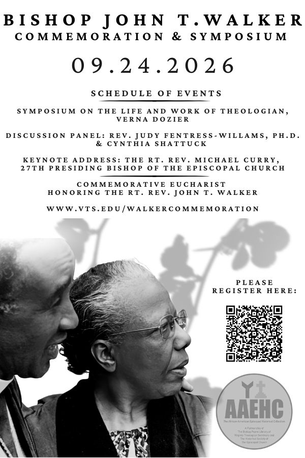 Bishop John T. Walker Commemoration and Symposium event graphic